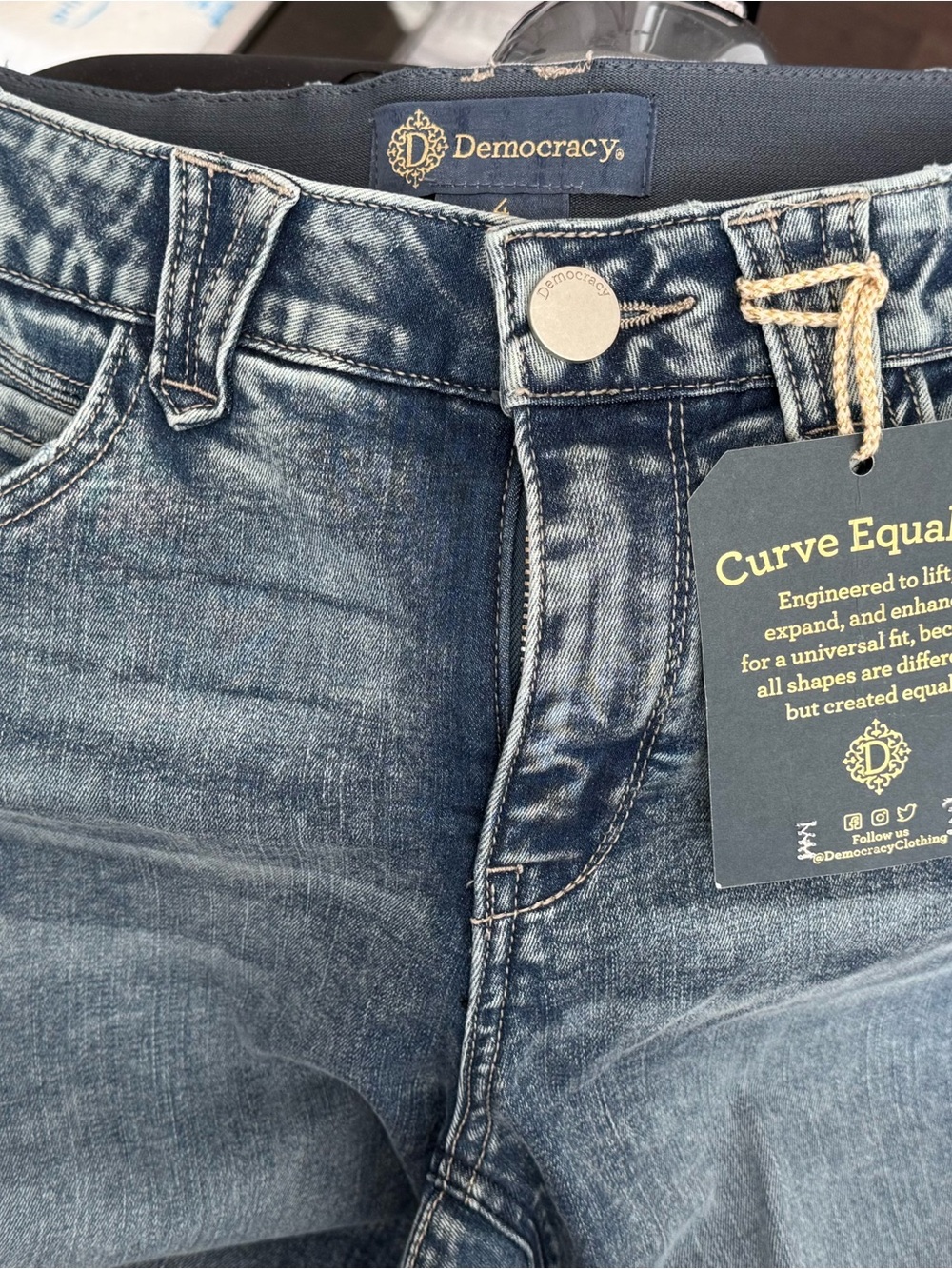 Democracy "Ab" Solution Boyfriend Jeans